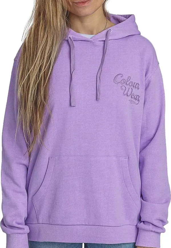 ColourWear Women's Ink Hood Light Purple