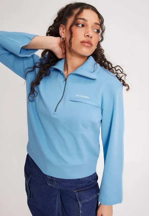 Columbia - Vista Blue - Columbia Lodge French Terry Pullover