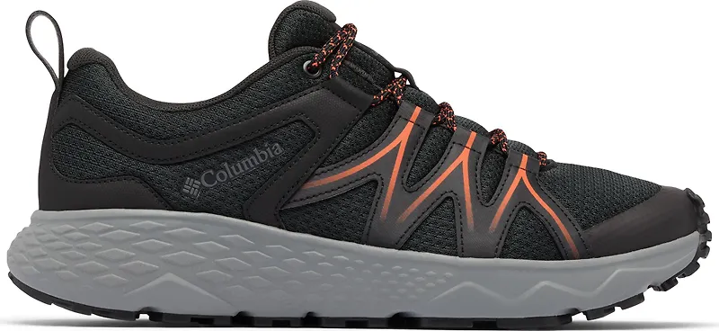 Columbia Men's Peakfreak Roam Walking Shoe Black/Red Quartz