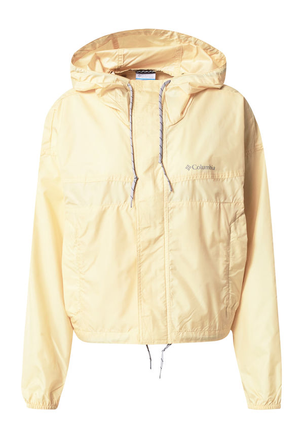 COLUMBIA Outdoorjacka 'Flash Challenger' pastellgul / grå