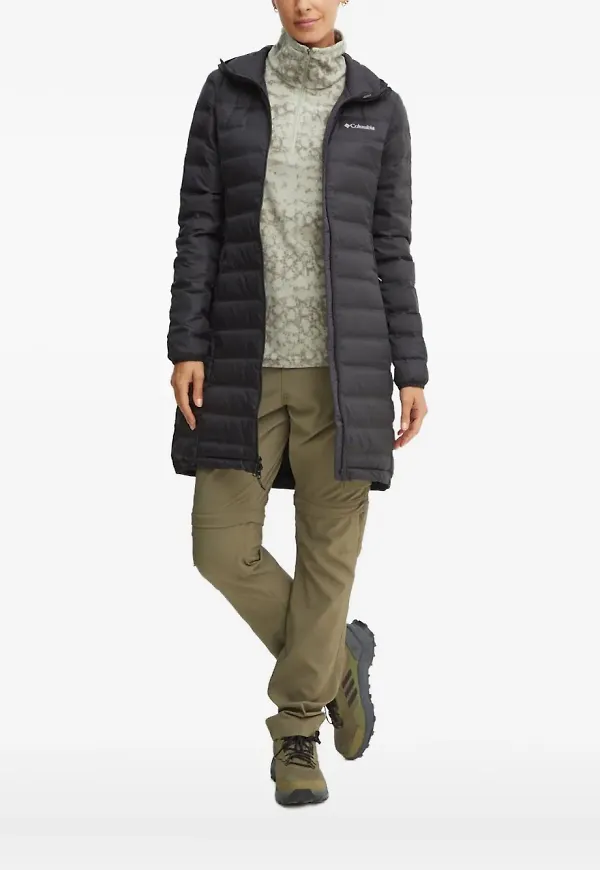 Columbia quiltad huvjacka - Svart