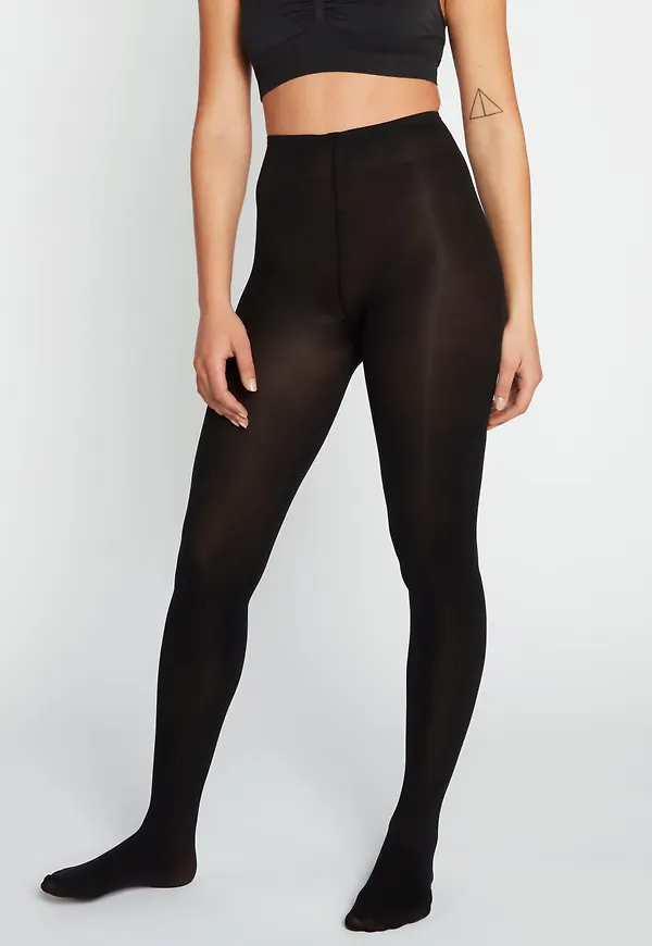 Comfort waist matt strumpbyxor 80 denier