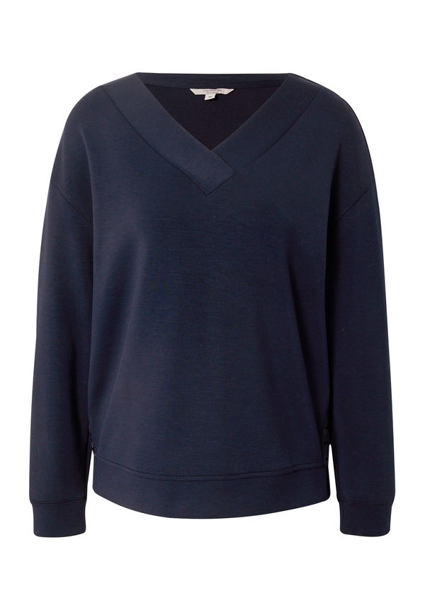 comma casual identity Sweatshirt mörkblå
