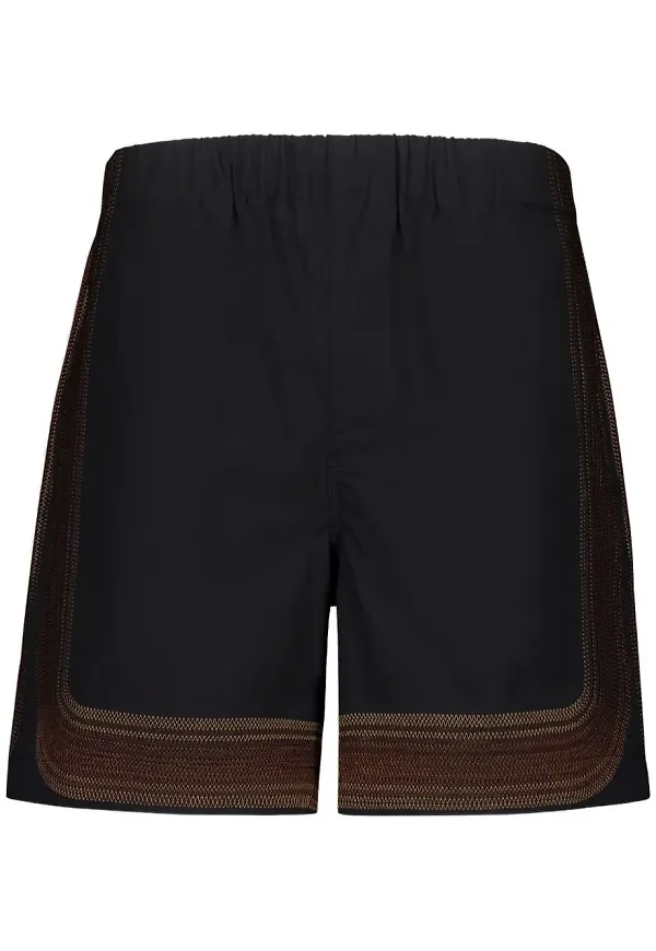 COMMAS shorts med elastisk midja - Svart