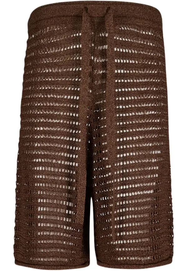 COMMAS shorts med utskuren detalj - Svart