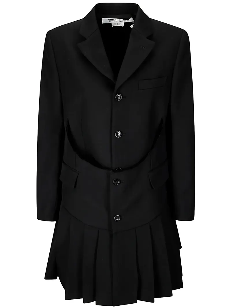 Comme Des Garçons Comme Des Garçons ullytterjacka - Svart