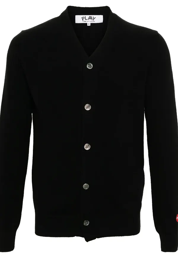Comme Des Garçons Play x the Artist Invader kofta - Svart