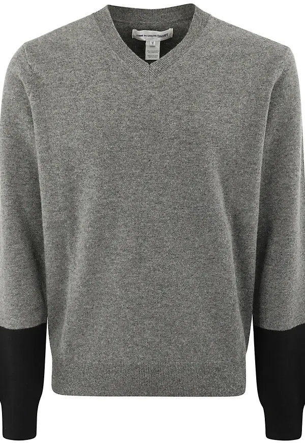 Comme Des Garçons Shirt ulltröja - Grå