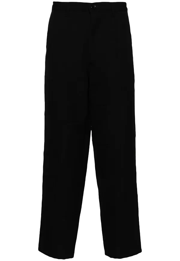 Comme Des Garçons slacks med panel - Svart