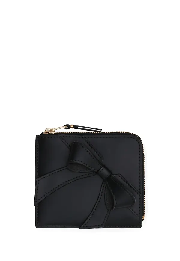 Comme Des Garçons Wallet Big Bow plånbok - Svart
