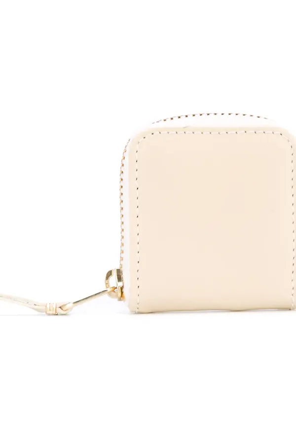 Comme Des Garçons Wallet enfärgad myntbörs - Neutral