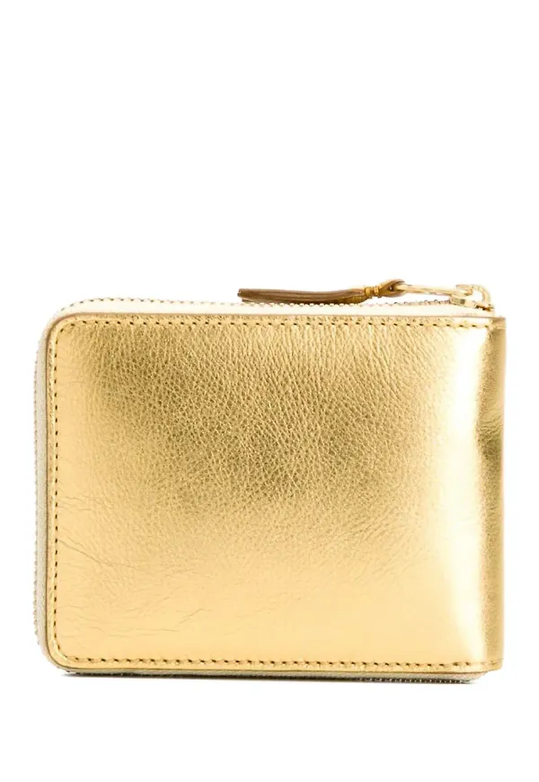 Comme Des Garçons Wallet Gold Line plånbok - Metallic