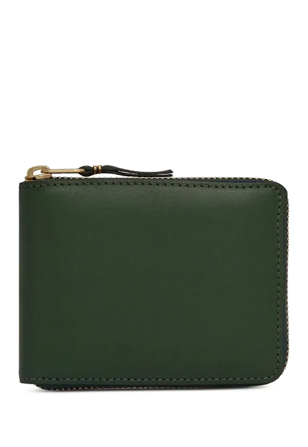 Comme Des Garçons Wallet plånbok med dragkedja - Grön