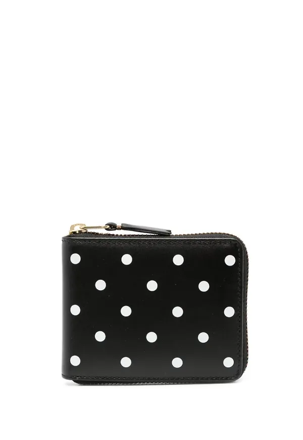 Comme Des Garçons Wallet prickig plånbok - Svart