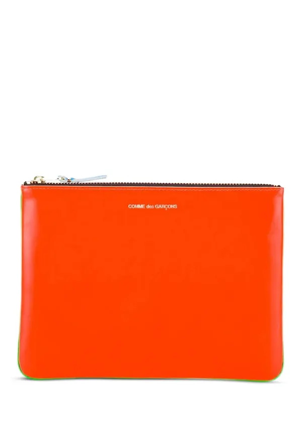 Comme Des Garçons Wallet Super Fluo klassisk plånbok - Orange