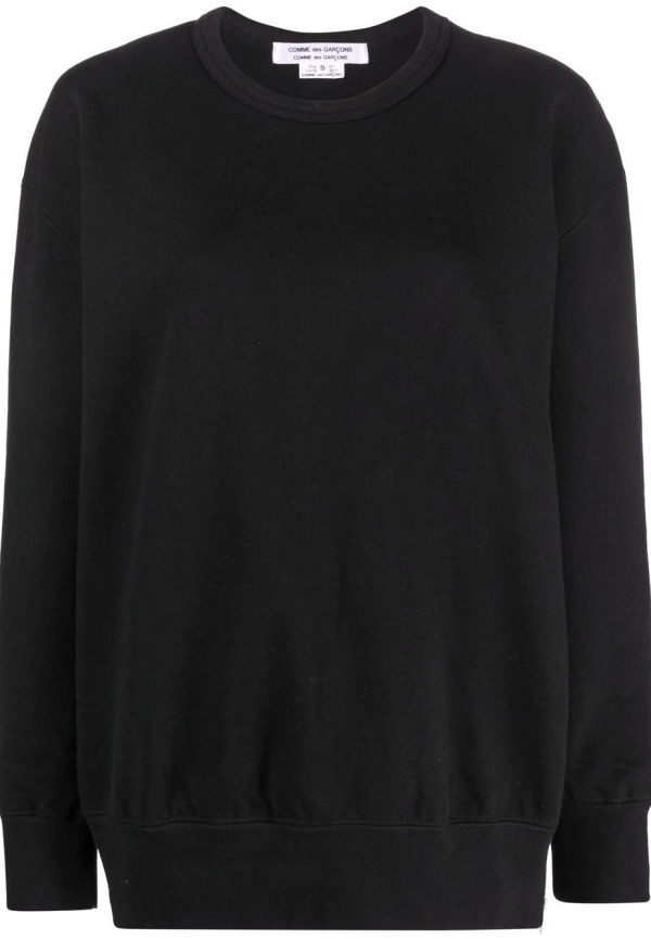 Comme Des Garçons Comme Des Garçons sweatshirt med dragkedja - Svart