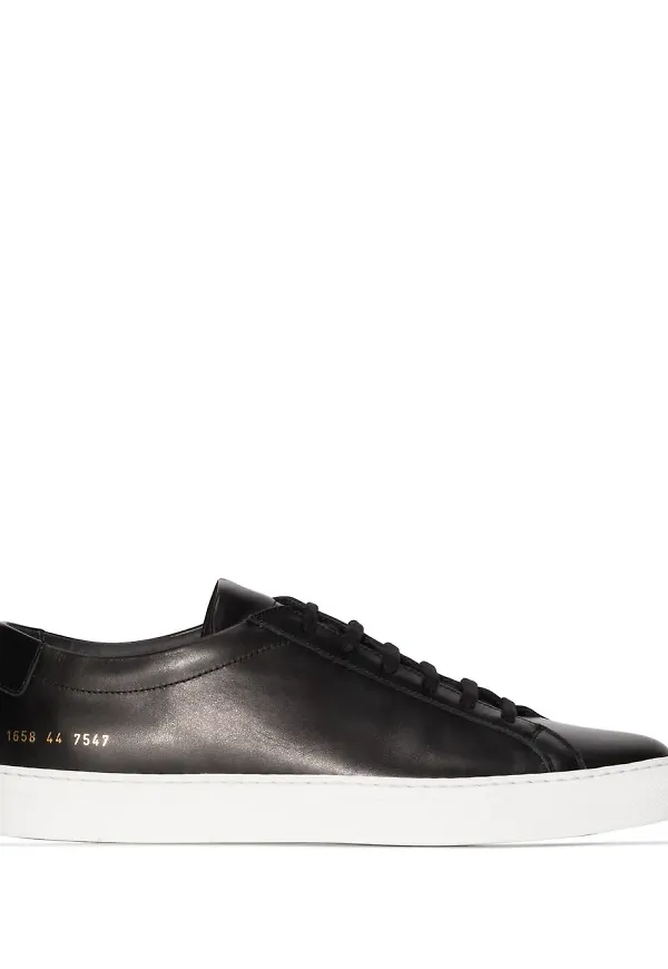 Common Projects Achilles låga sneakers - Svart