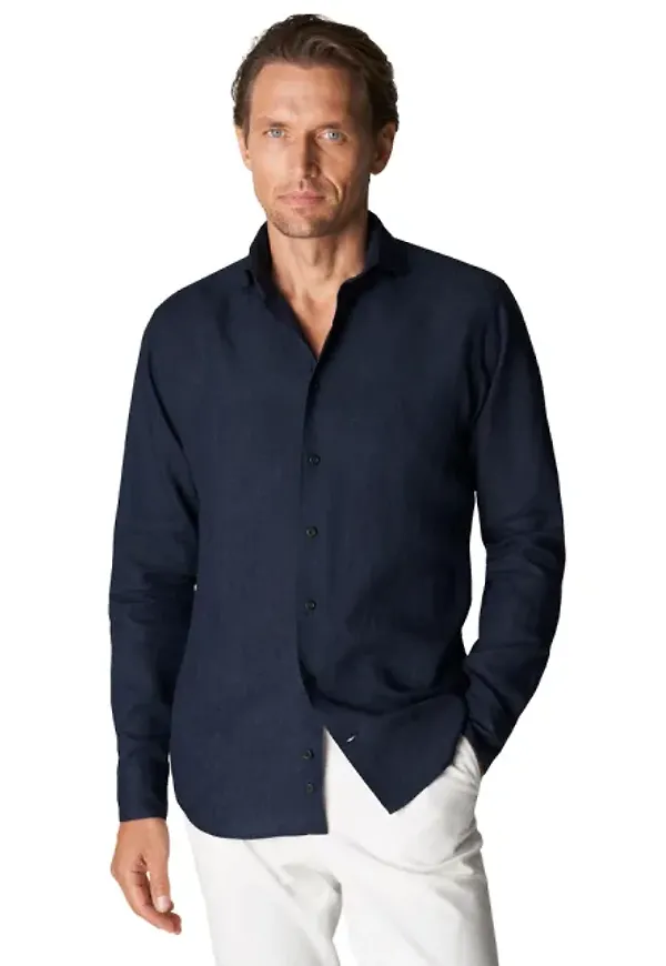 Contemporary Fit Linneskjorta