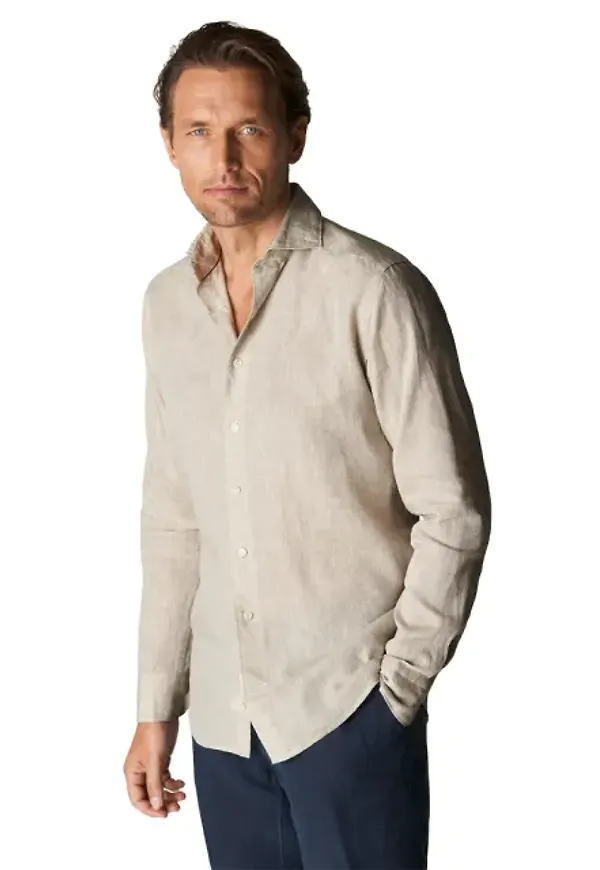 Contemporary Fit Linneskjorta