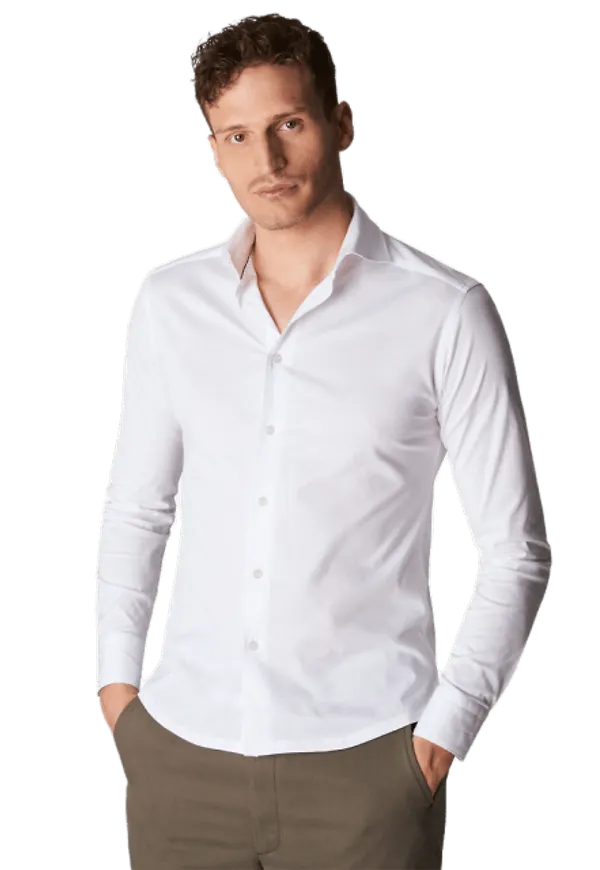 Contemporary Fit Skjorta I Jersey