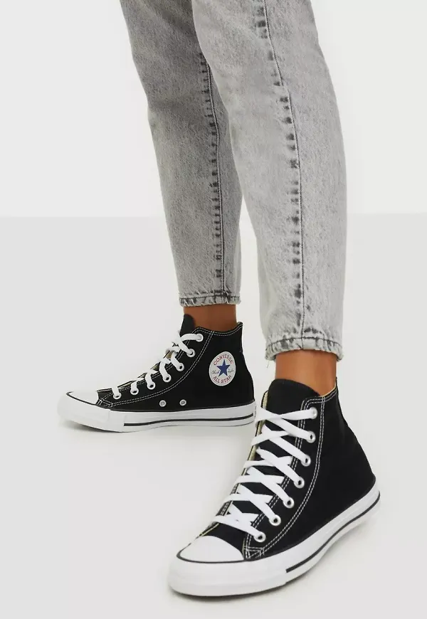 Converse - Svart - All Star Canvas Hi