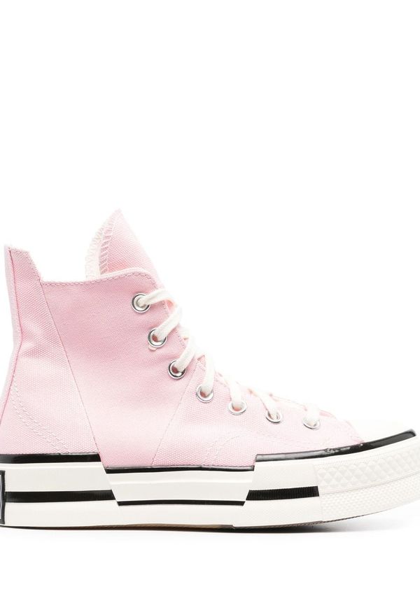 Converse Chuck 70 Plus Egret höga sneakers - Rosa