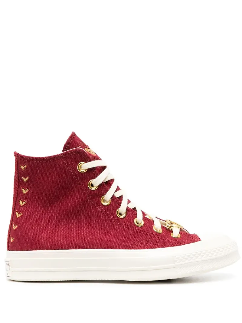 Converse Chuck Taylor All Star höga sneakers - Röd