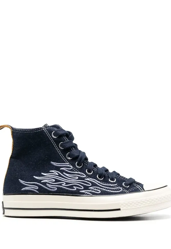 Converse höga sneakers - Blå