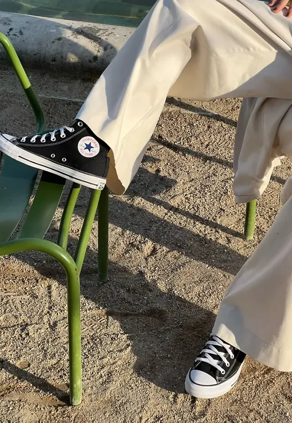 Converse - Svart - All Star Canvas Hi