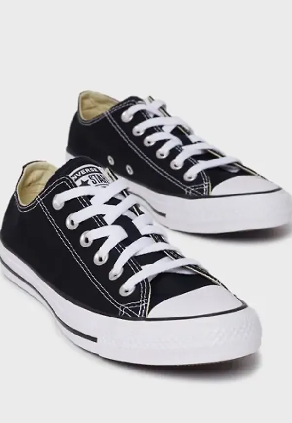 Converse - Svart - All Star Canvas Ox