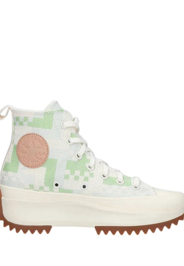 Converse Womenamps shoes sneakers run star hike 172715c Grön, Dam