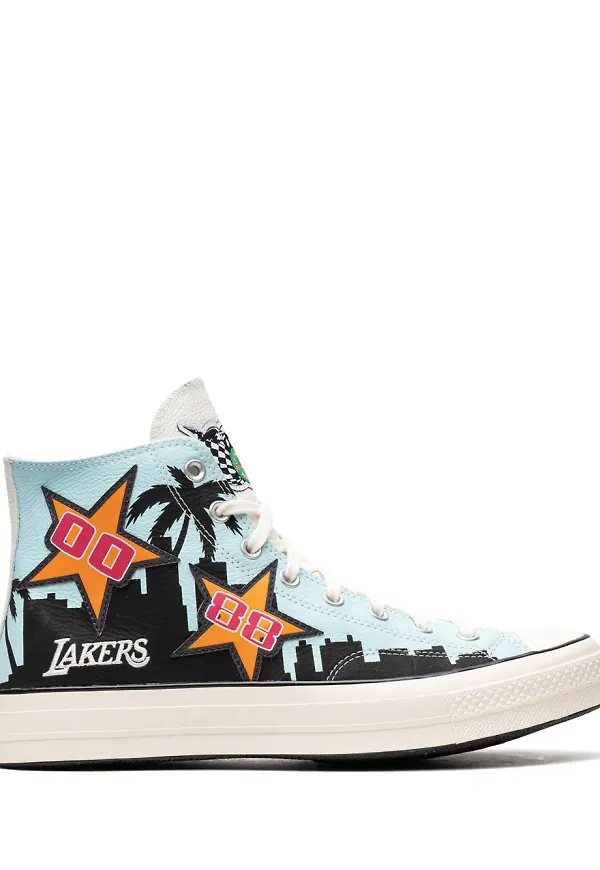 Converse x Market Chucks 70 Hi Lakers Jeff Hamilton sneakers - Svart