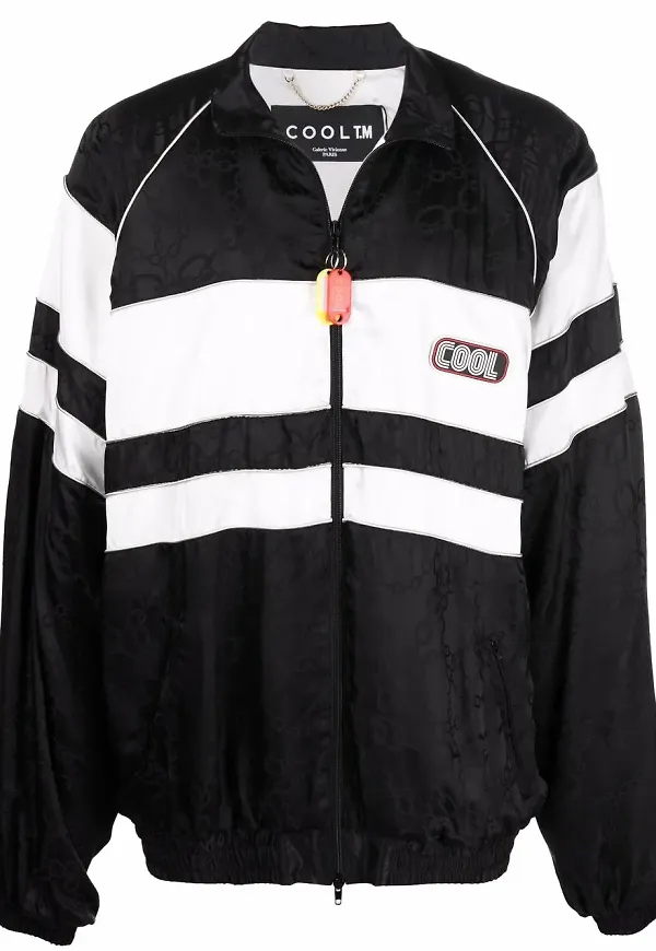 COOL T.M jacka med monogram - Svart