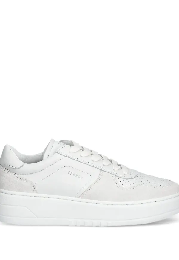 Copenhagen lädersneakers - Vit