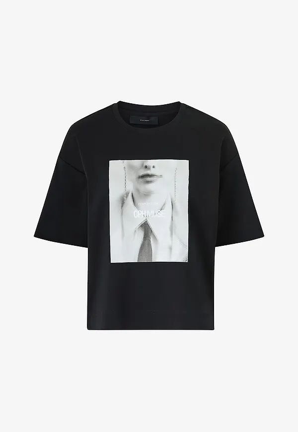 Copenhagen Muse - T-shirt cmMuse-tee - Svart