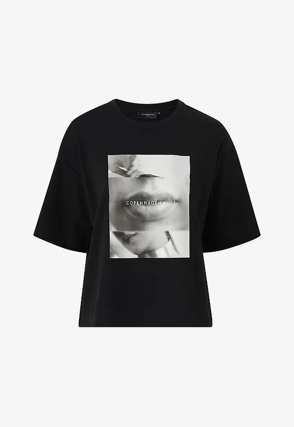 Copenhagen Muse - Topp cmMuse-Tee - Svart