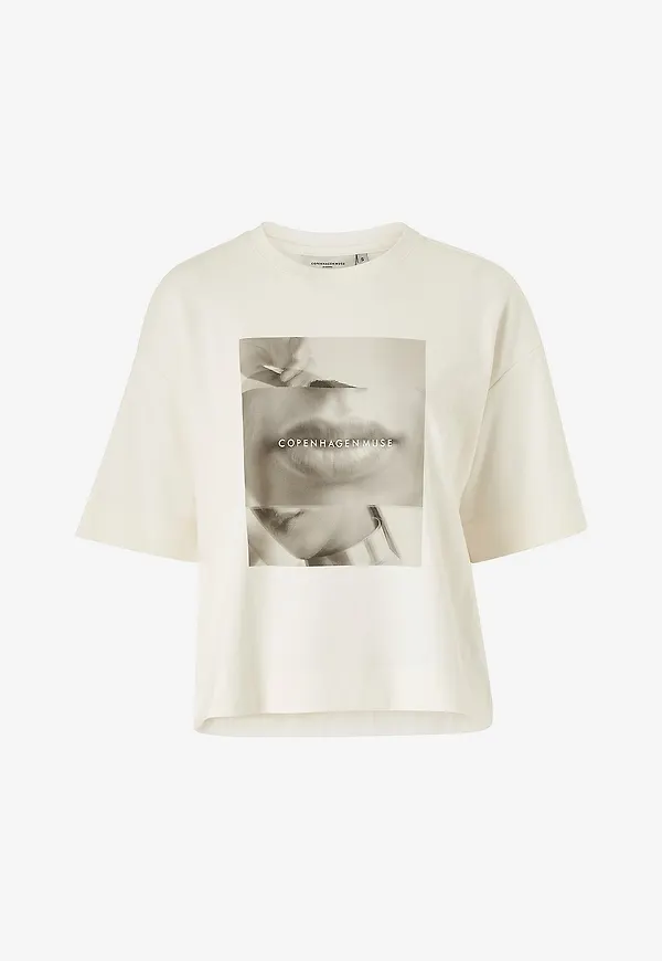 Copenhagen Muse - Topp cmMuse-Tee - Vit