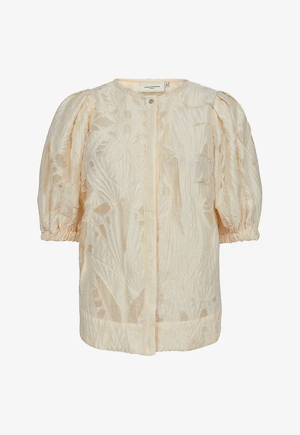 Copenhagen Muse - Blus cmBaloon Shirt - Natur