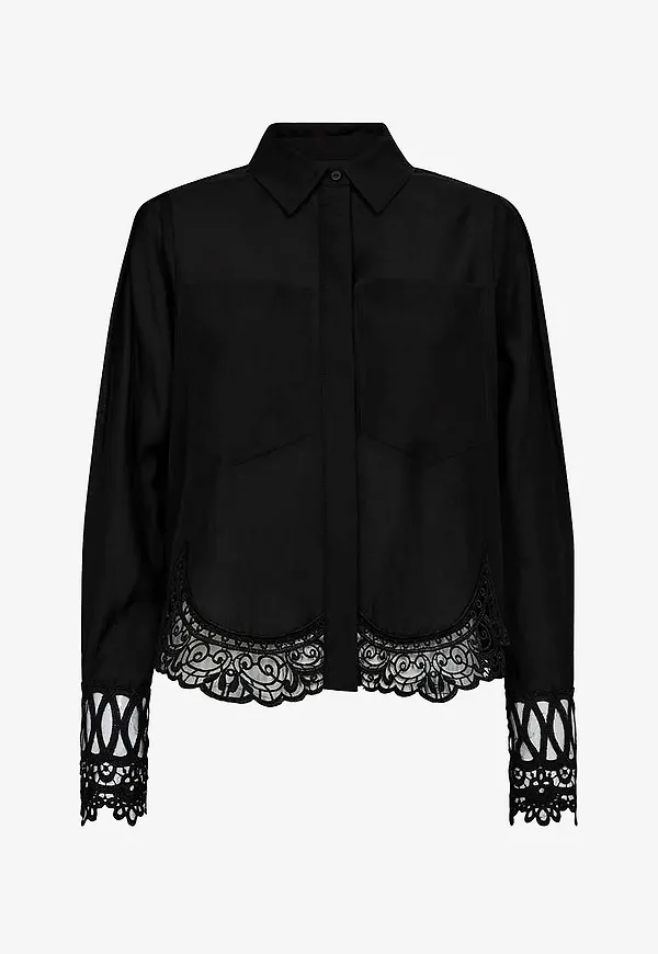 Copenhagen Muse - Blus cmMolly-shirt - Svart