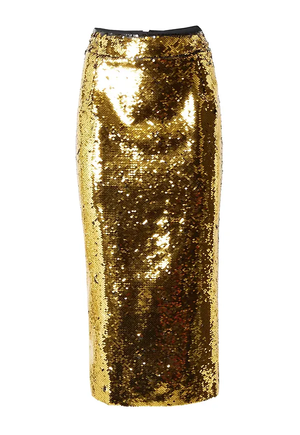 Copenhagen Muse Kjol guld