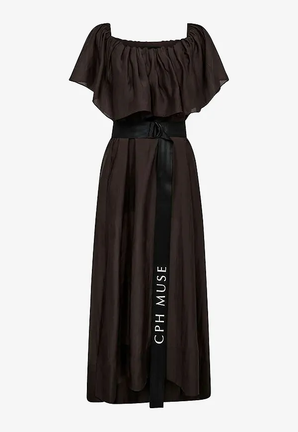 Copenhagen Muse - Maxiklänning cmMolly-dress - Brun