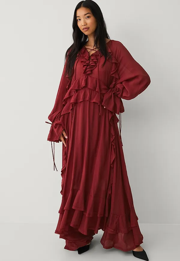 Copenhagen Muse - Maxiklänning cmNorma-dress - Röd