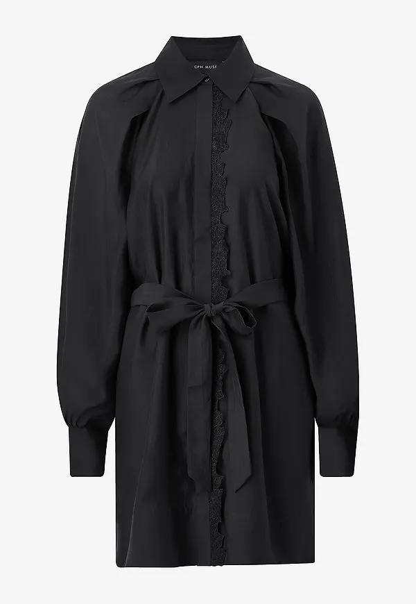 Copenhagen Muse - Omlottklänning Cmmolly-Dress - Svart