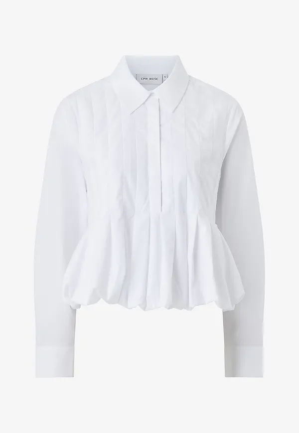 Copenhagen Muse - Skjorta Cmpleat-Shirt - Vit