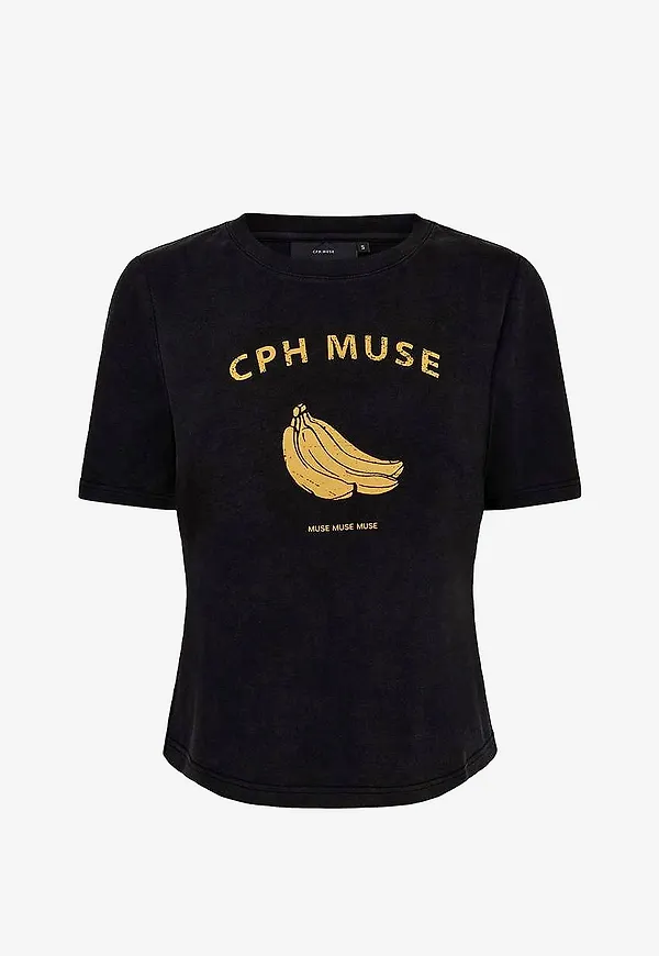 Copenhagen Muse - T-shirt cmMuse - Svart