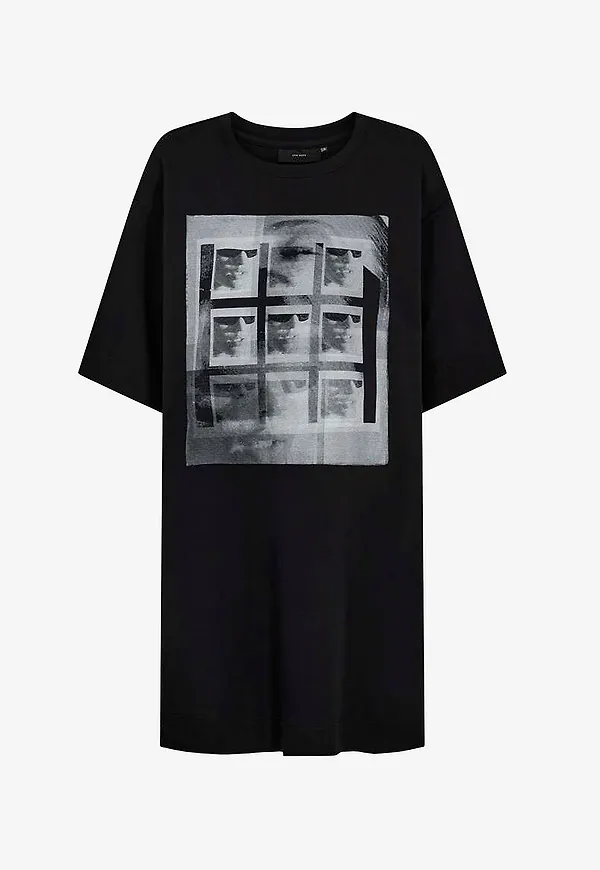 Copenhagen Muse - T-shirtklänning cmMuse - Svart