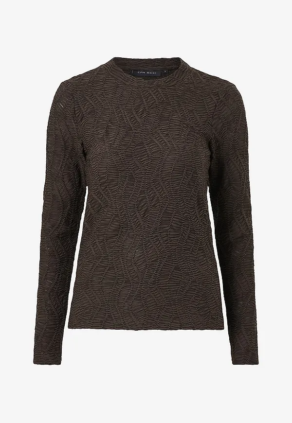 Copenhagen Muse - Topp Cmjeri-Blouse - Brun