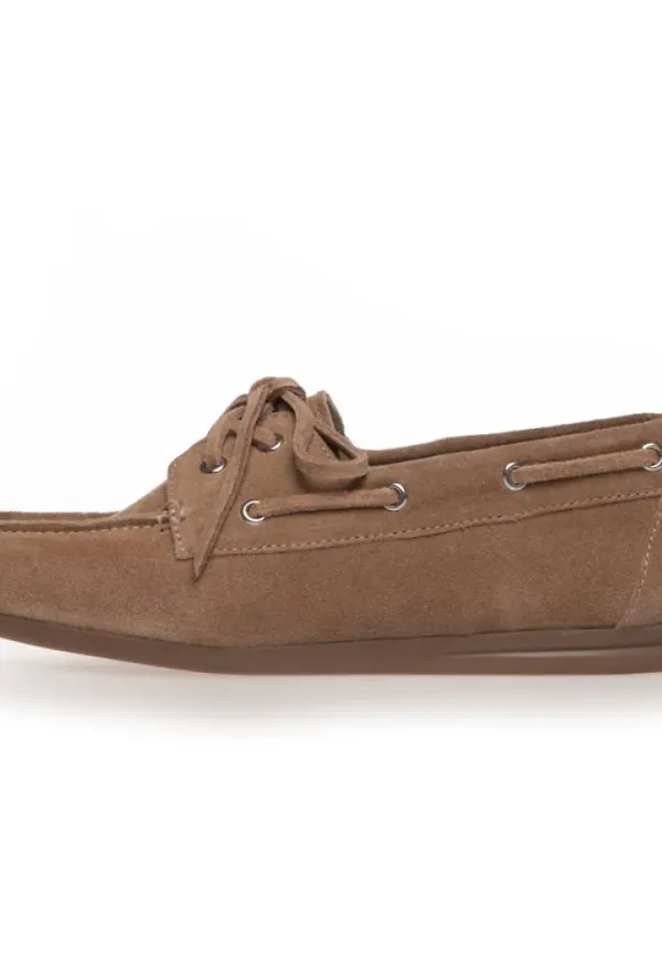 Copenhagen Shoes, Skor, Dam, 41 EU, Mocka, Mocka Sailor Skor i Biscuit & Light Beige