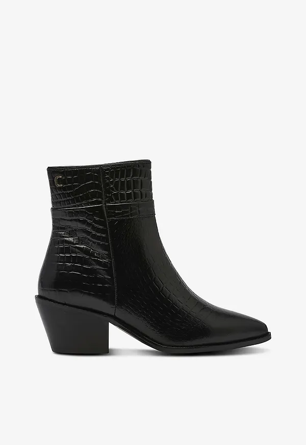 Copenhagen Shoes - Boots Divided Low - Svart