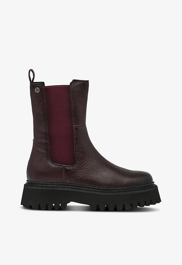 Copenhagen Shoes - Chelseaboots Lemon Edition Bordeaux - Röd